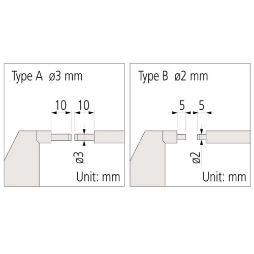 Panme đo rãnh điện tử Mitutoyo 331-251-30 (0-25mm)
