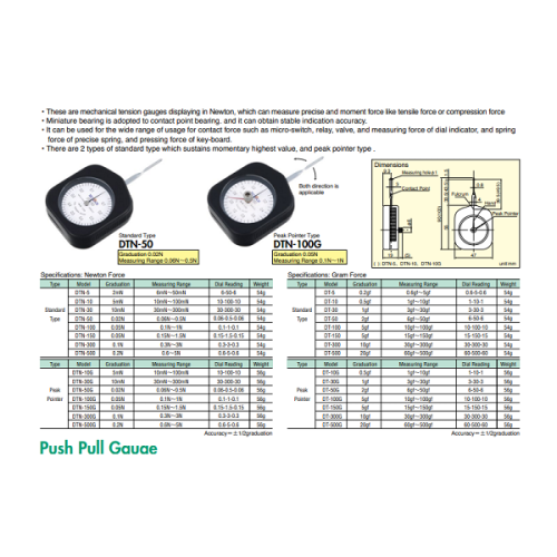 Đồng hồ đo lực căng Teclock DTN-300