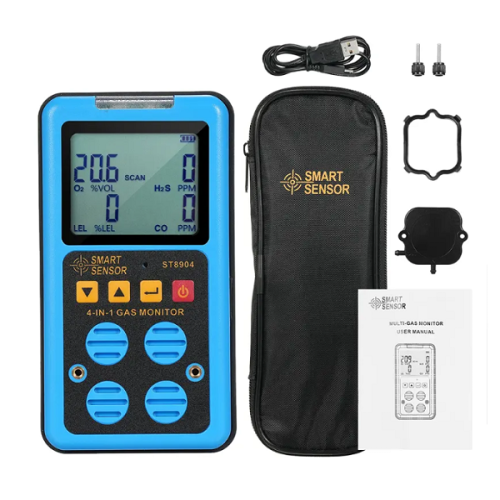 Máy đo khí Smartsensor ST8904 (H2s, O2, CO, LEL)