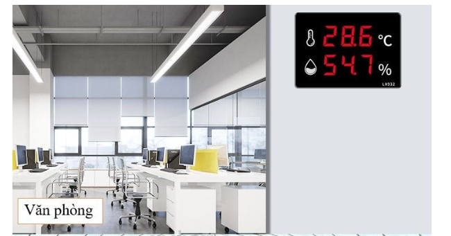 EP-LX932 (đầu dò tích hợp) Đồng hồ đo nhiệt độ độ ẩm đầu dò tích hợp EP-LX932