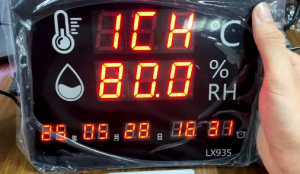 Đồng hồ đo nhiệt độ độ ẩm đầu dò tích hợp EP-LX935