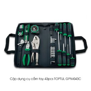 Cặp dụng cụ sửa chữa 43pcs TOPTUL GPN-043C