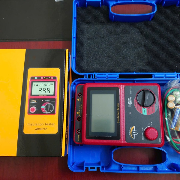 AR907A+-1 Máy kiểm tra điện trở cách điện Smartsensor AR907A+