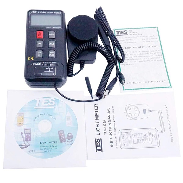 TES-1336A-2 Máy đo độ rọi ánh sáng TES 1336A