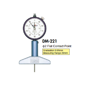 Đồng hồ đo độ sâu Teclock DM-221