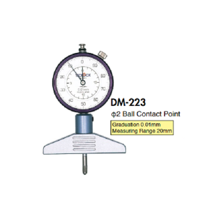 Đồng hồ đo độ sâu Teclock DM-223