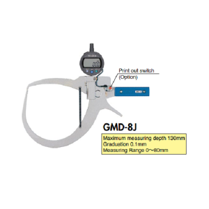 Compa đo ngoài chỉ thị kim TECLOCK GMD-8J