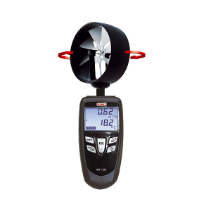 Máy đo tốc độ gió lưu lượng gió nhiệt độ Kimo LV 130E