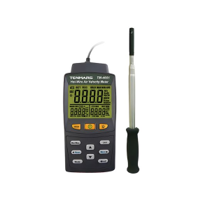 Máy đo tốc độ gió lưu lượng gió nhiệt độ Tenmars TM-4001